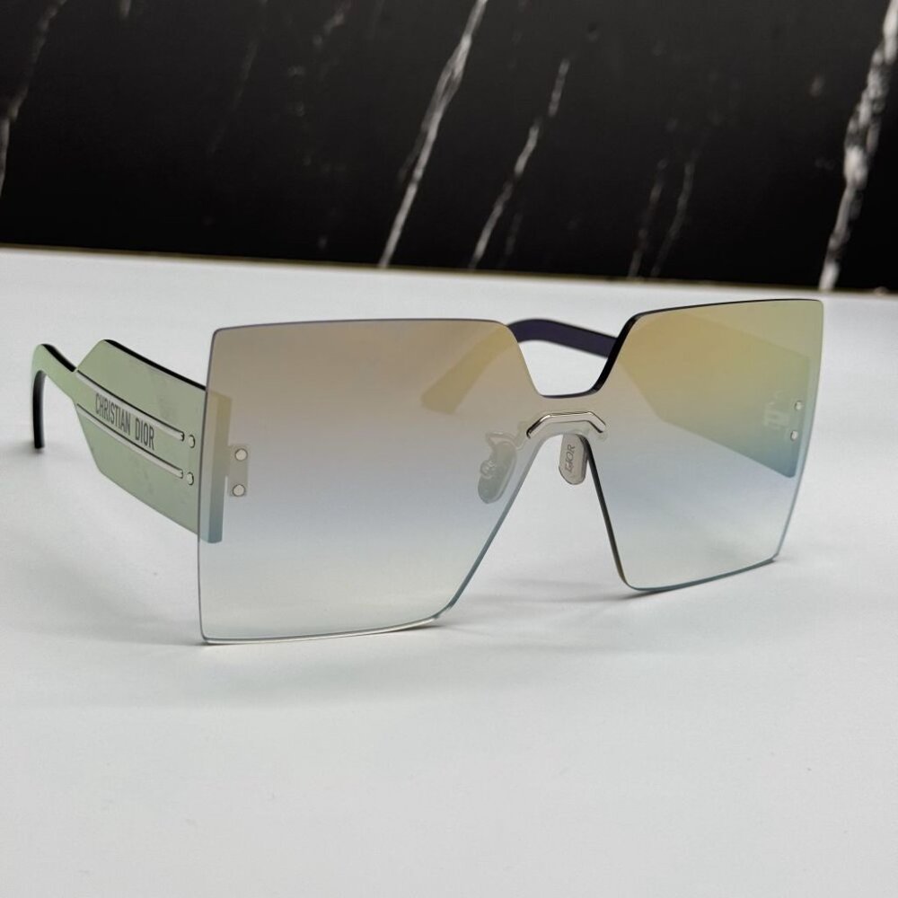 NEW DIORCLUB M5U F0A5 DIOR GREY WOMEN DIOR SUNGLASSES - Picture 6 of 13
